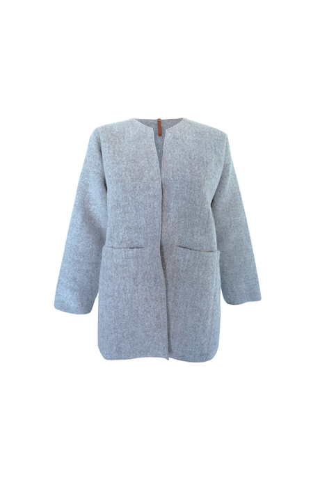 Wool Nana Coat - Grey